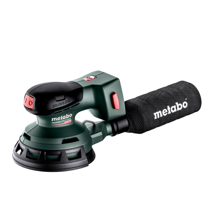Акумуляторна ексцентрикова шліфувальна машина PowerMaxx SXA 12-125 BL з шліфувальним тарілчастим кругом + MetaBOX(без АКБ, без зарядного пристрою) (602035840)