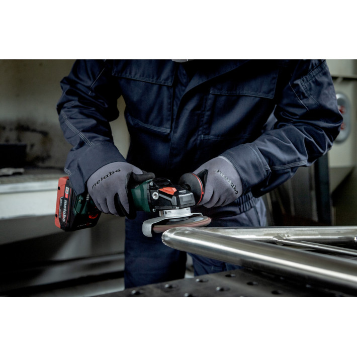 Акумуляторна кутова шліфувальна машина WVB 18 LT BL 11-125 Quick Inox швидкозатискна гайка M-Quick (без АКБ,без зарядного пристрою) (613091850)