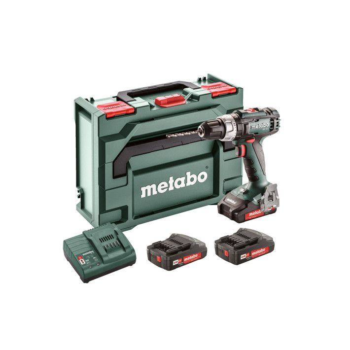Акумуляторний ударний дриль SB 18 L Set + 3 АКБ,зарядний пристрій і MetaBOX (602317540)