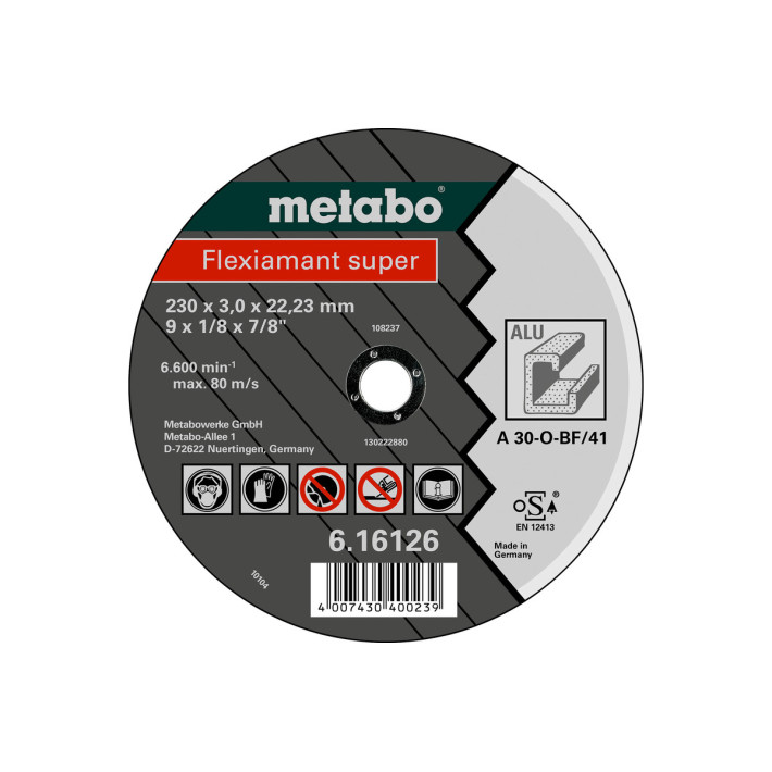 Flexiamant super 230x3,0x22,23 алюміній, TF 41 (616126000)