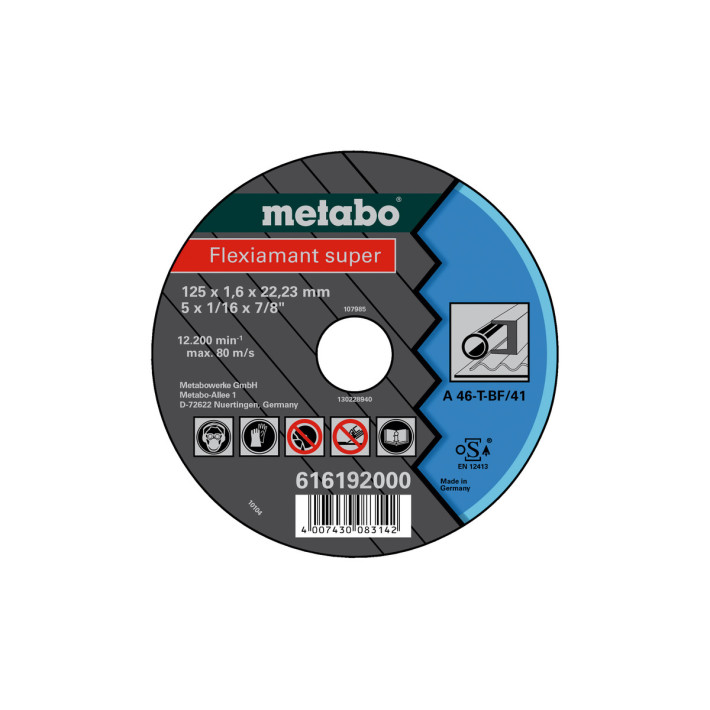 Flexiarapid super 125x1,6x22,23 сталь, TF 41 (616192000)