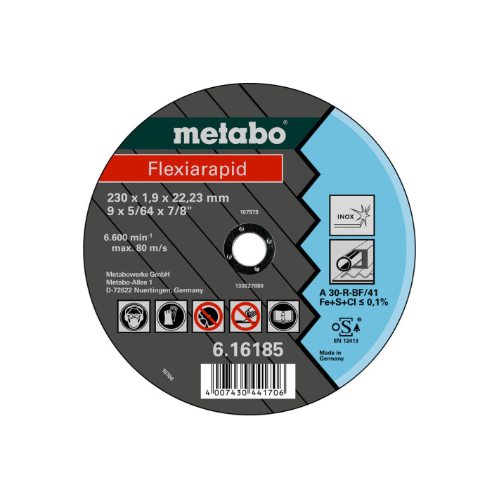 Flexiarapid 105x1,6x16,0 Inox, TF 41 (616180000)