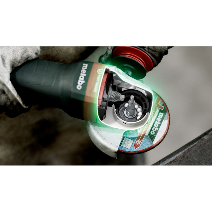 Кутова шліфувальна машина (Болгарка) WEPBA 19-150 Q DS M-Brush з гальмом та швидкозатискною гайкою (613117000)