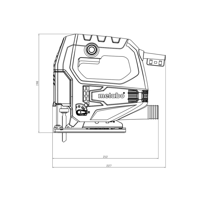 Лобзик STEB 65 Quick + пластиковий кофр (601030500)