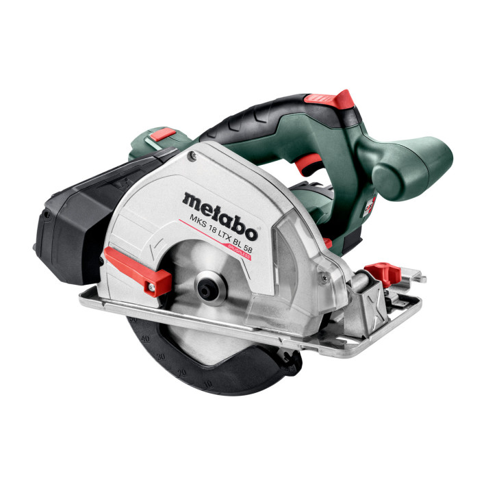 Акумуляторна ручна дискова пила 18V; metaBOX 340 MKS 18 LTX BL 58 (600773840)