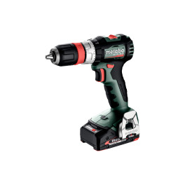 Акумуляторний ударний дриль  18V 2x2Ah LiPOWER; Зарядний пристрій SC 36; metaBOX 145 SB 18 L BL Q (613158500) 