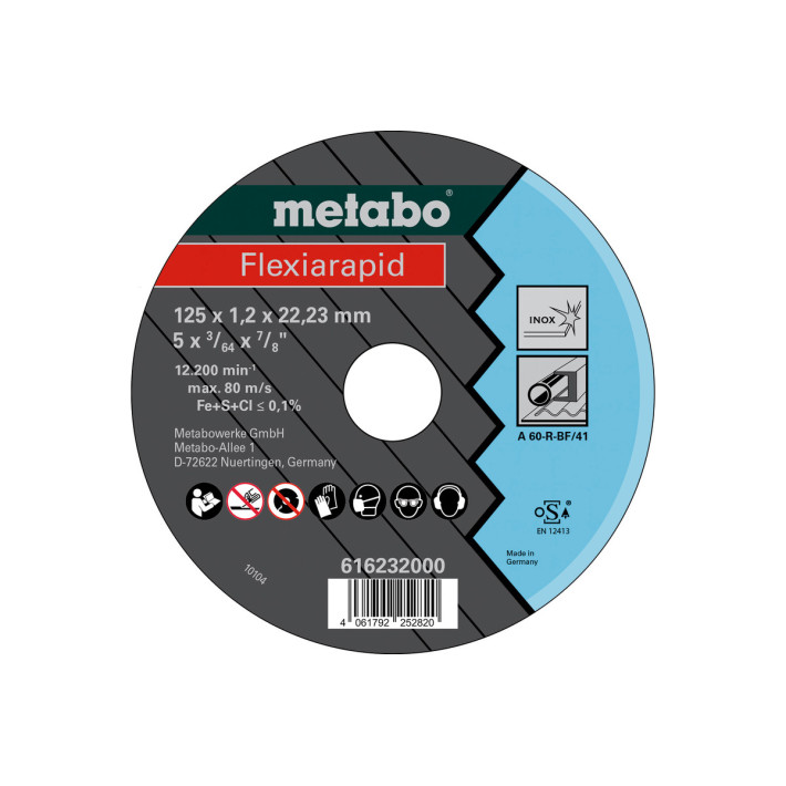 Flexiarapid 125x1,2x22,23 Inox, TF 41 (616232000)