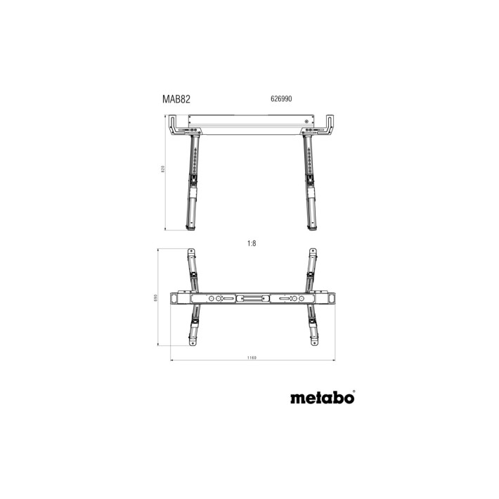 Комплект козлів MAB 82 (626990000)