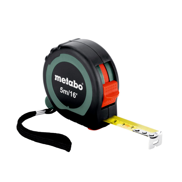 Рулетка вимірювальна Metabo 5м/16'