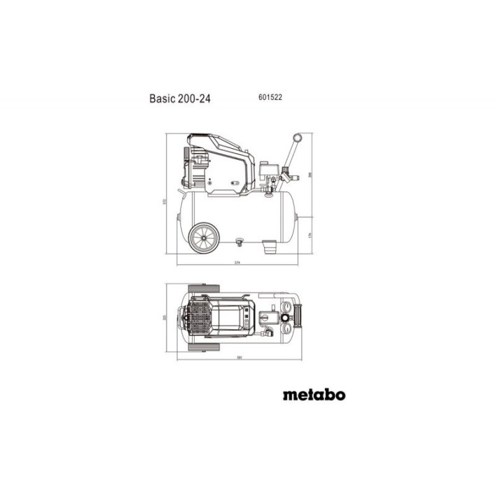 Компресор Basic 200-24 (601522000)