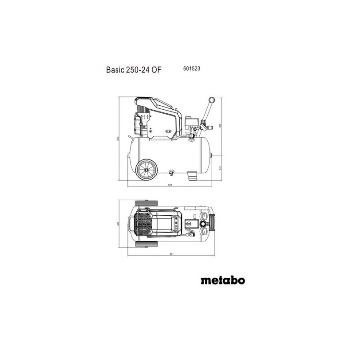 Компресор Basic 250-24 OF (601523000)