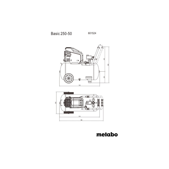 Компресор Basic 250-50 (601524000)