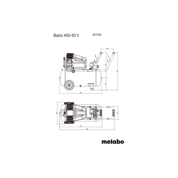 Компресор Basic 400-50 V (601526000)