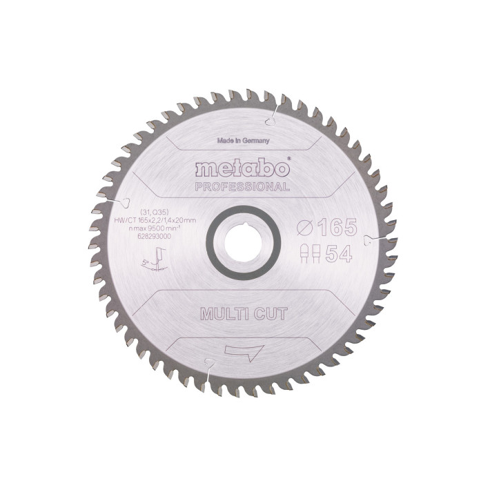 Пилкове полотно «multi cut - professional», 165x20 Z54 FZ/TZ 5° (628293000)
