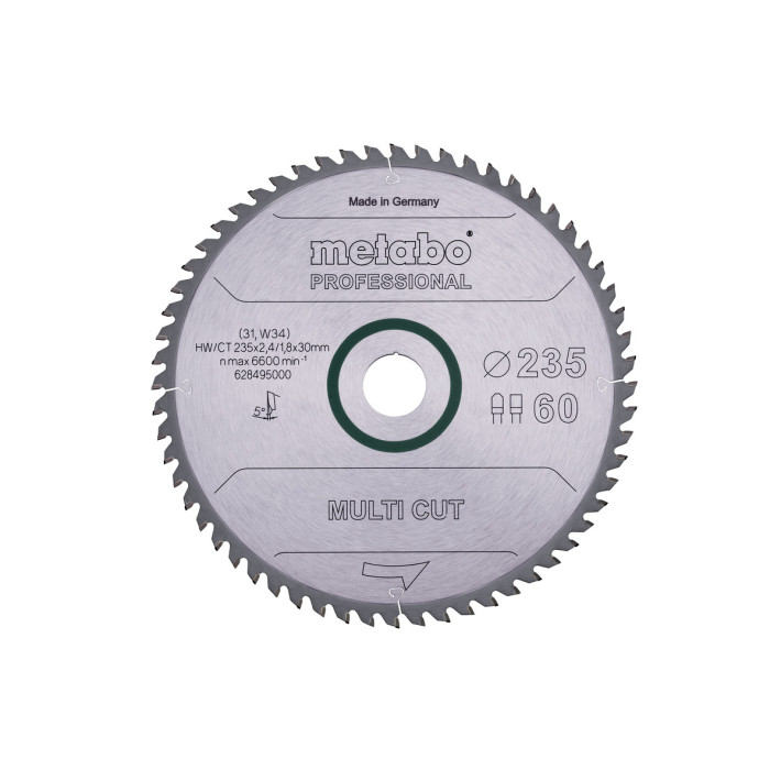 Пилкове полотно «multi cut — professional», 235x30, Z60 FZ/TZ 5° (628495000)