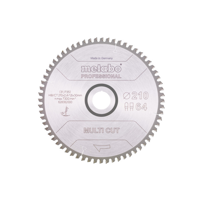 Пилкове полотно "multi cut - professional", 210x30, Z64 FZ/TZ, 5°neg. (628082000)