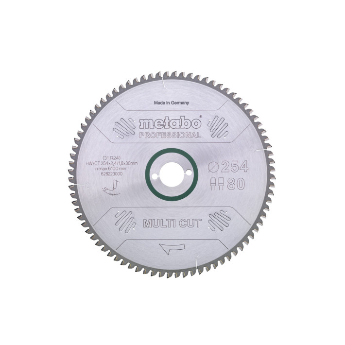 Пилкове полотно "multi cut - professional", 254x30, Z80 FZ/TZ, 5°neg. (628223000)
