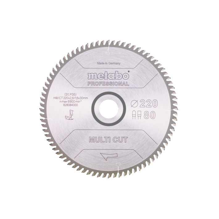 Пилкове полотно "multi cut - professional", 220x30, Z80 FZ/TZ, 10° (628084000)