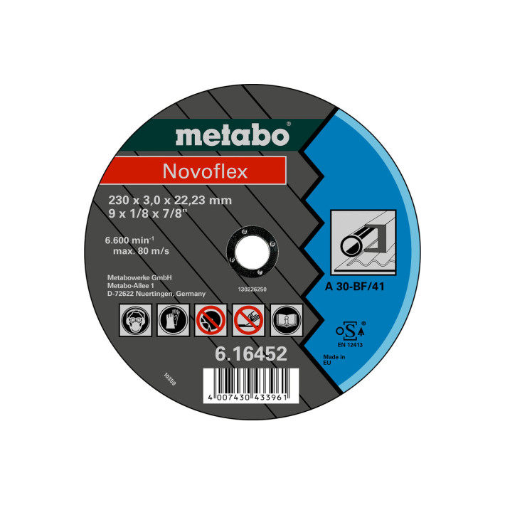 Novoflex 125x2,5x22,23 сталь, TF 41 (616444000)
