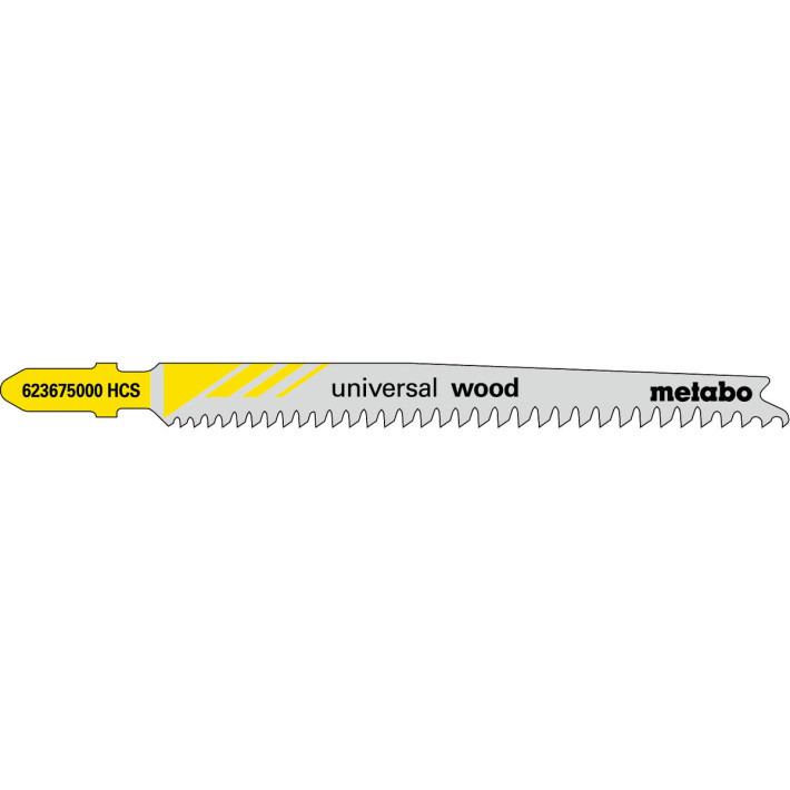 25 пилкових полотен для лобзиків «universal wood», 91 мм/progr. (623617000)