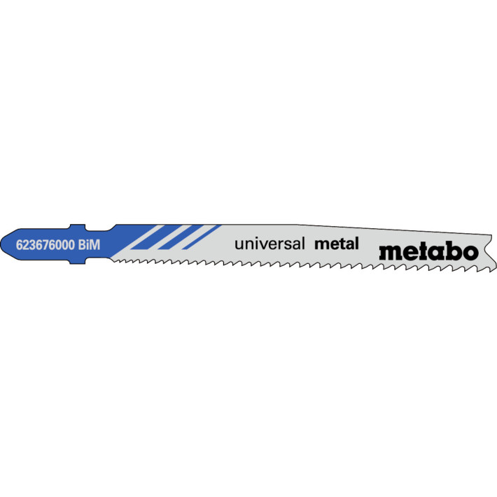 25 пилкових полотен для лобзиків «universal metal», 74 мм/progr. (623620000)