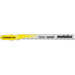 5 пилкових полотен для лобзиків «clean wood», 74/ 2,7 мм (623969000)