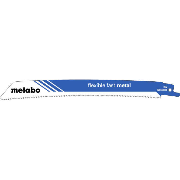 5 пилкових полотен для шабельних пилок «flexible fast metal», 225 x 0,9 мм (626569000)