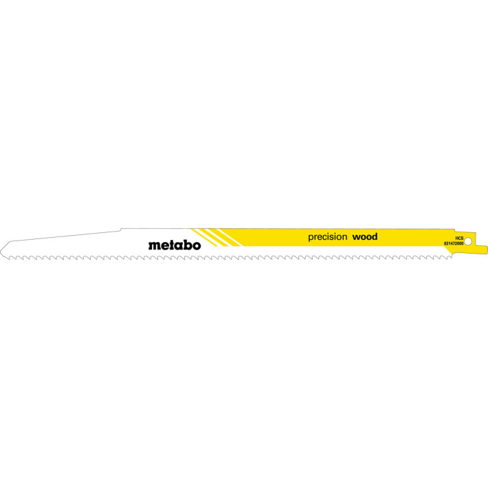 5 пилкових полотен для шабельних пилок «precision wood», 300 x 1,25 мм (631472000)