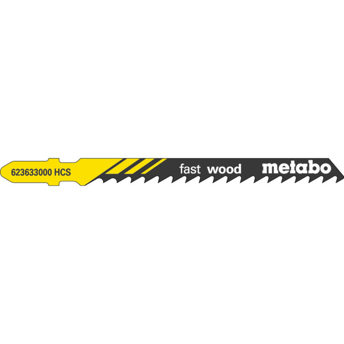 25 пилкових полотен для лобзиків «fast wood», 74/ 4,0 мм (623690000)