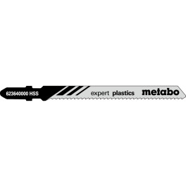 5 пилкових полотен для лобзиків «expert plastics», 74/ 2,0 мм (623640000)