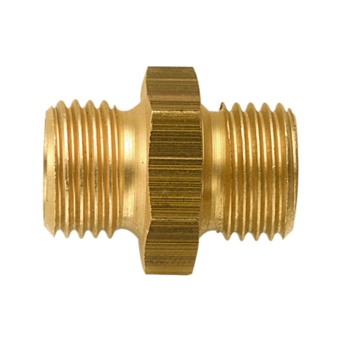 Подвійний ніпель, зовнішня різьба 1/4" x зовнішня різьба 1/4" (0901026130)