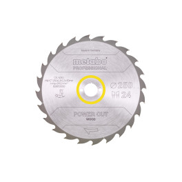 Пилкове полотно "power cut wood - professional", 250x30, Z24 WZ 25° (628012000)