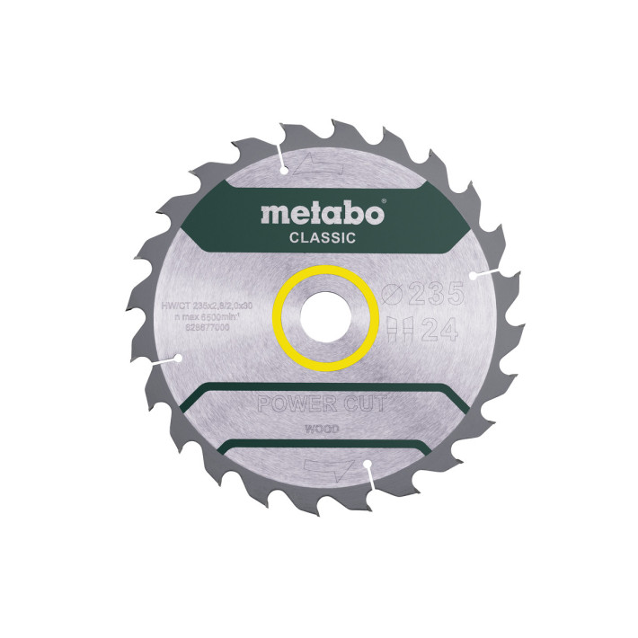 Пилкове полотно «power cut wood — classic», 235x30, Z24 WZ 18° /B (628678000)