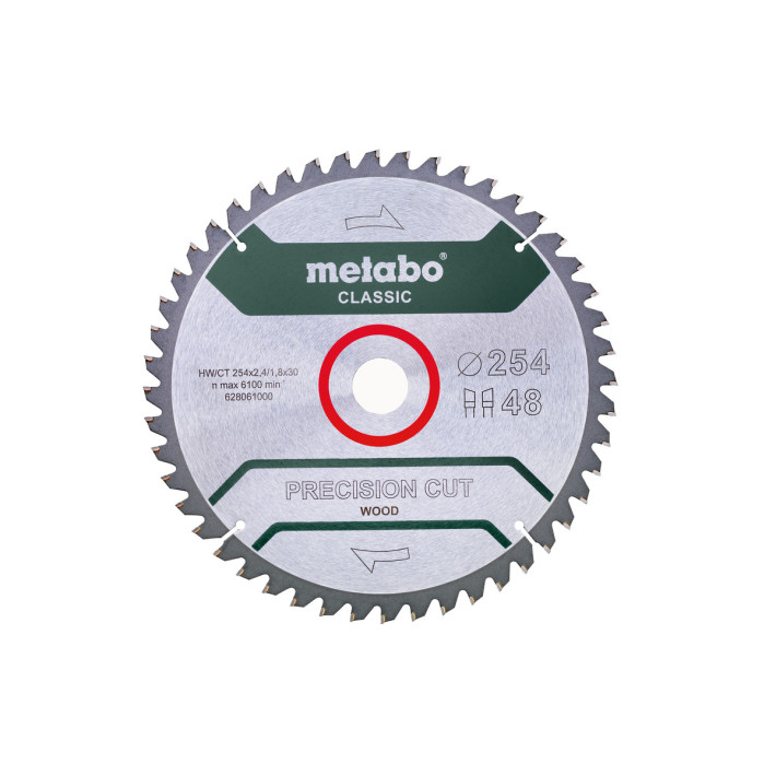 Пилкове полотно "precision cut wood - classic", 254x30, Z48 WZ 5°neg. (628061000)