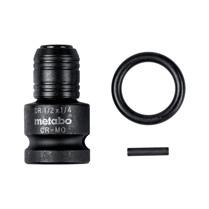 Адаптер 1/2" на 1/4", E6,3, 3 предмети, ударостійкий (628837000)