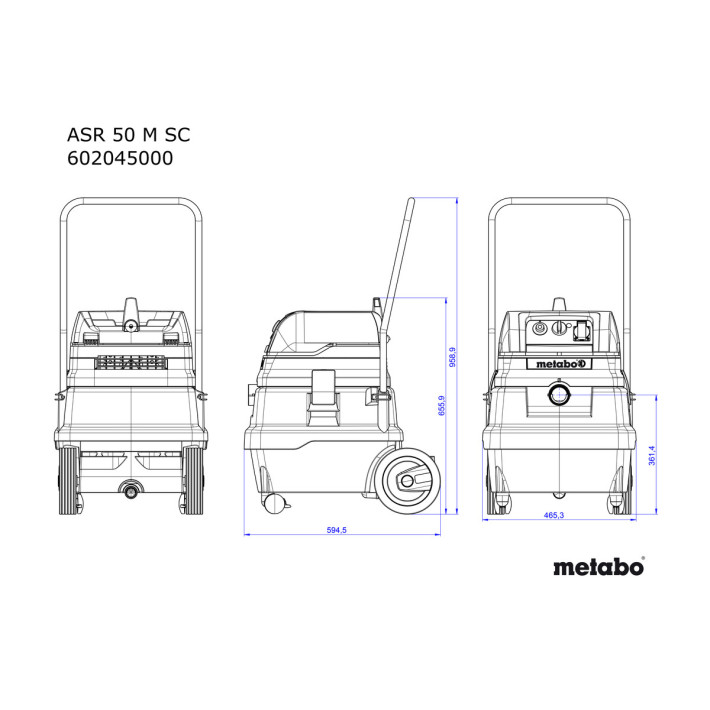 Універсальний пилосос ASR 50 M SC (602045000)